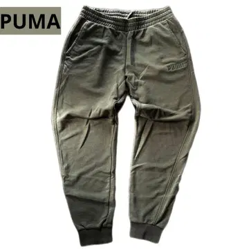 푸마 PUMA 올리브 그린 조거 팬츠