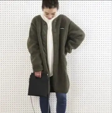 WILD THINGS 보아 자켓 올리브