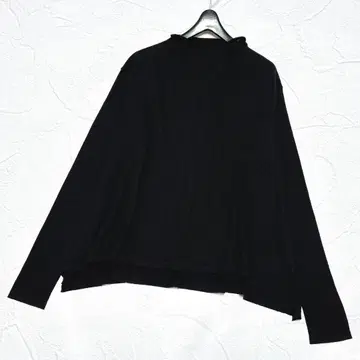 새상품급 2023 메아리  니트 티셔츠 캐시미어 혼방 변형