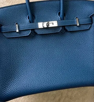 딥 블루 네이비 백 25 오더 손바느질 가죽 일본제입니다!