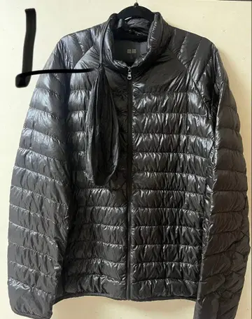 유니클로 울트라 라이트 다운 자켓 블랙 L