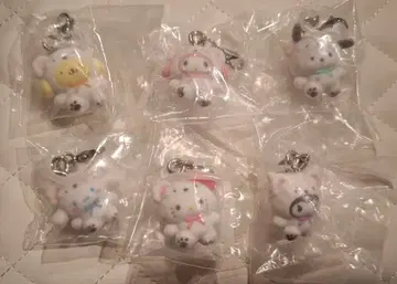 산리오 메지루시 액세서리 포근포근 스노우 전 6종