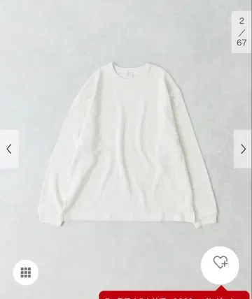 URBAN RESEARCH 도즘 와플 롱 슬리브