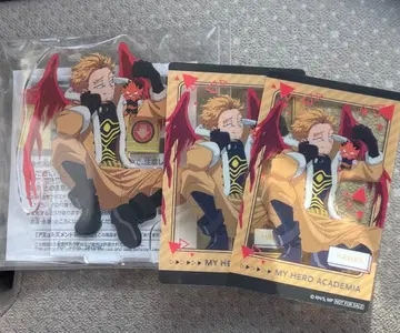 나의 히어로 아카데미아 스탠드 포함 빅 아크릴 플레이트 호크스 남코