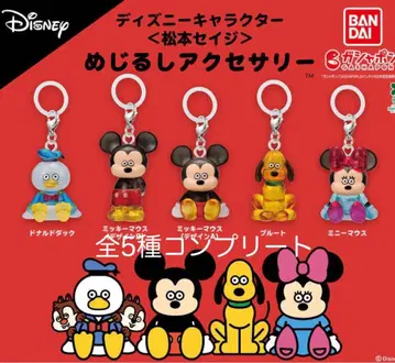 디즈니 캐릭터 마츠모토 세이지 메지루시 액세서리 컴프 가챠
