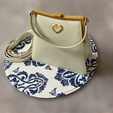 하나에모리 핸드백 숄더백 화이트 세레모니