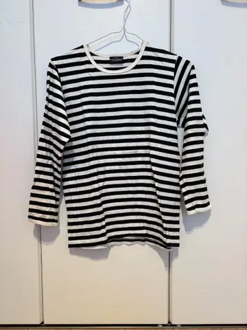 marimekko 보더 긴팔 롱T