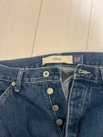 GAP miner 와이드 레그 데님 W32 L30