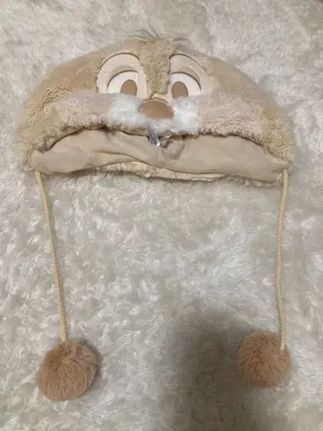 칩과 데일 캐릭터 폼폼 포함 팬캡