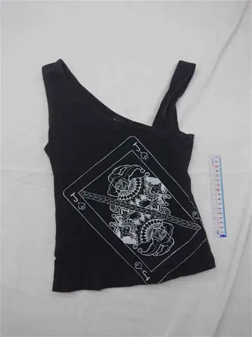 DKNY 원 숄더 탱크탑 블랙 계열 S 여성용