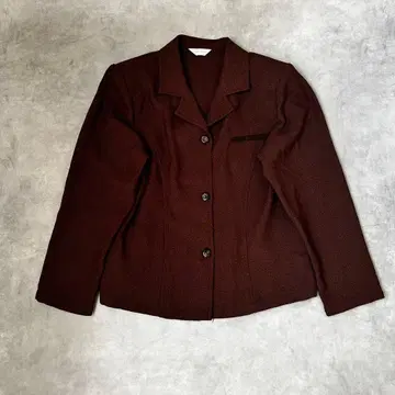 다크 브라운 테일러드 자켓