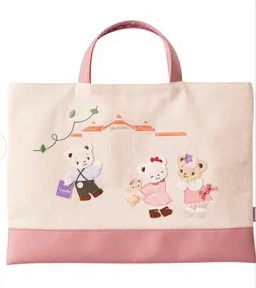 [ 미사용 새상품 ] 캐틀레브 파밀리아 familiar 가로형 토트백