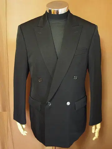 캐시미어 혼방 일본제 W 더블 예복 포멀 (AB5) 블랙 컬러 셋업