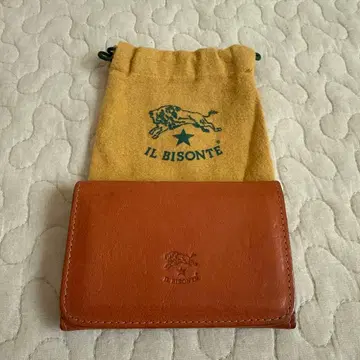 IL BISONTE  카드 케이스 명함지갑 가죽 누메