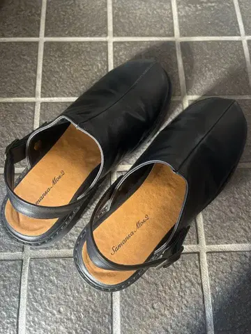 Samansa Mos2 블랙 사보 샌들 블랙 2way