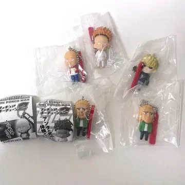 원펀맨 피규어 키체인 2 3 사이타마 제노스 킹