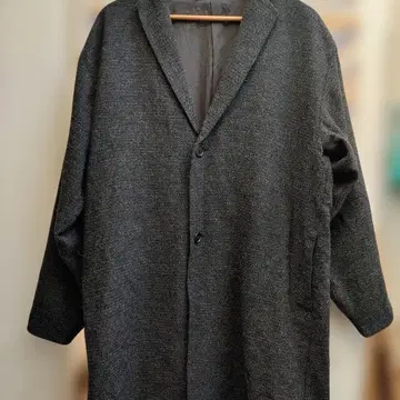무인양품 다크 그레이 체스터 코트 L-XL