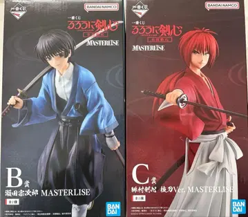 바람의 검심 제일복권 피규어 히무라 켄신 세타 소지로 B상 C상