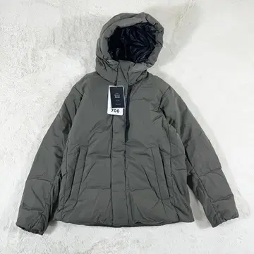 택 포함 UNITEDARROWS 코마츠마테레 다운 자켓 S 카키