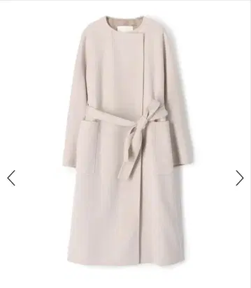 [ Ballsey 투모로우랜드 ] 프리미엄 울 리버 노카라 코트