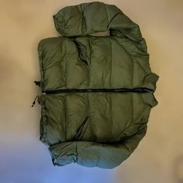 Round Fog 다운 자켓 L 사이즈 올리브 그린