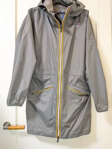 [ 새상품급 ] K-WAY ELYSEES 레인코트 그레이