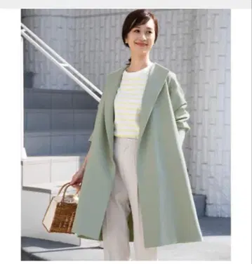 어반 리서치 도어스 더블 크로스 가운 코트