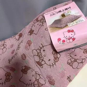 헬로키티 코타츠용 덮개 정사각형 190 x 190cm Sanrio