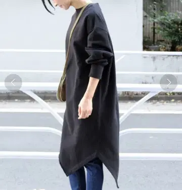 JOURNAL STANDARD relume 비대칭 맨투맨 원피스