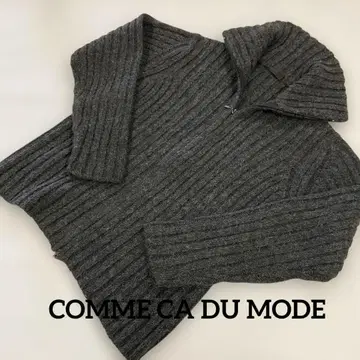 COMME CA DU MODE 니트 집업 #3127