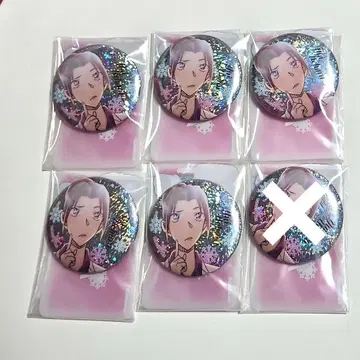 명탐정 코난 채광 반짝반짝 캔 배지 컬렉션 vol.2 우에하라 유이