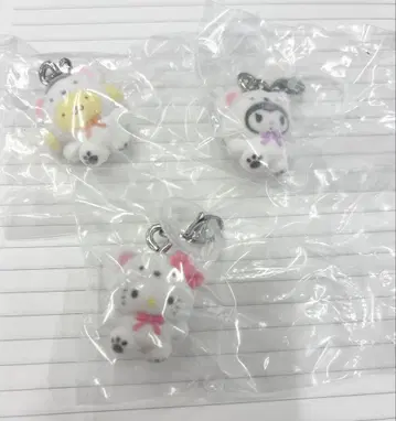 산리오 메지루시 액세서리 포근포근 스노우