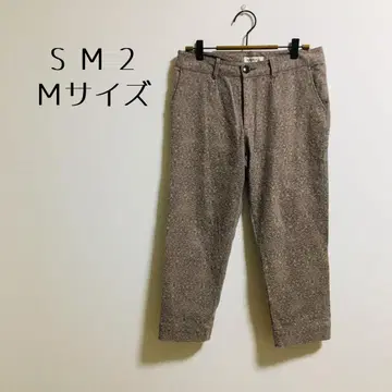 [ SM2 사만사 모스모스 ] 팬츠 스트레치 앵클 브라운 계열 M사이즈