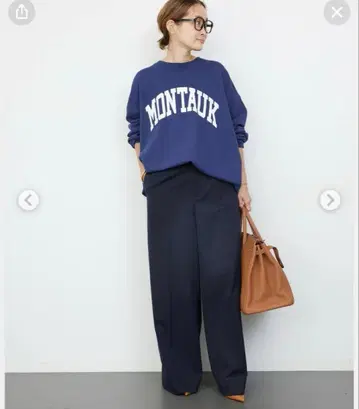 Deuxieme Classe MONTAUK SWEAT 네이비