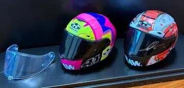 [ 새상품급 ] F-17 아레이시 KABUTO 헬멧 컬렉션 2개 SET