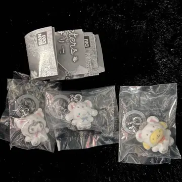 메지루시 액세서리 산리오 후와후와 스노우 시나몬 폼폼푸딩 쿠로미