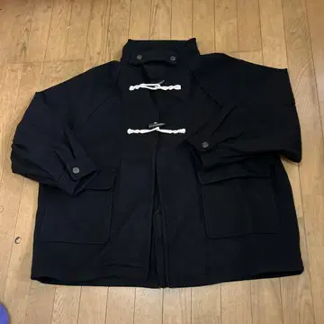 새상품급 JaVa 더플 숏코트 블랙