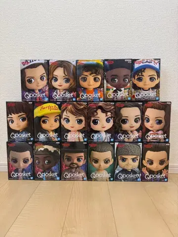 Netflix 기묘한 이야기 Qposket 피규어 컴프 세트