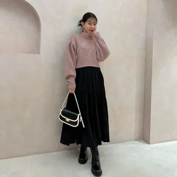 herlipto Adoro 크롭 니트 풀오버