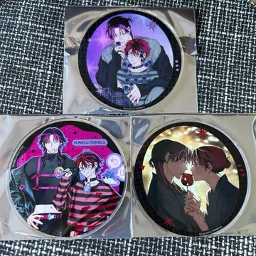 PUNKS TRIANGLE 오키타 유호 애니메이트 그라테 아크릴 코스터