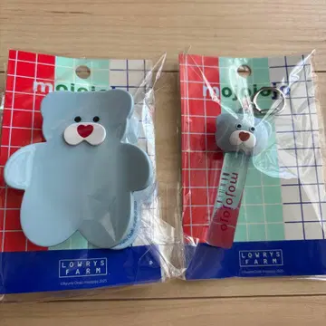 LOWRYS FARM x mojojojo 바운스 립캡 BLU 곰