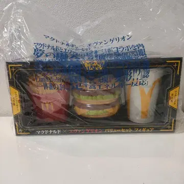 맥도날드 x 에반게리온 밸류 세트 피규어
