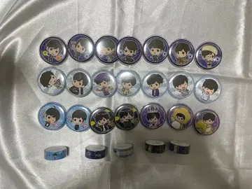 카미야 히로시 라이브 투어 랜덤 상품 컴프 캔뱃지 마스킹 테이프 가챠