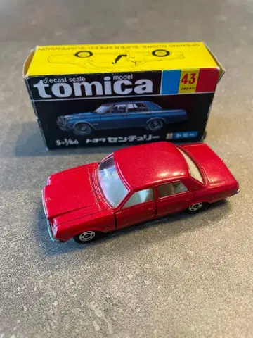 토미카 도요타 센추리 적색 메탈릭