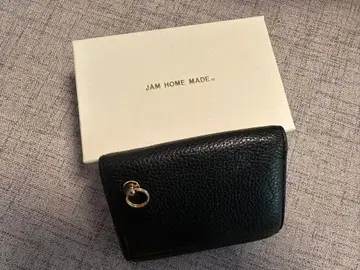JAM HOME MADE 소가죽 가죽 컴팩트 미니 지갑
