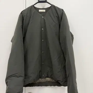 로고스 logos 노카라 자켓 그린 LL 사이즈