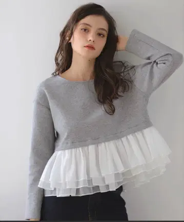 MERAKI 프릴 도킹 맨투맨