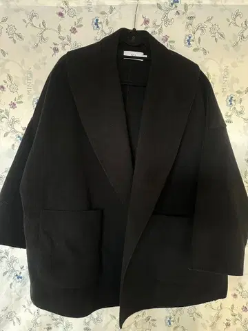 AZUL BY MOUSSY 블랙 오버 사이즈 코트 S