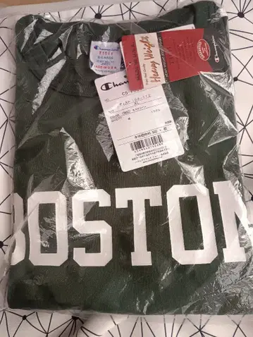 Champion T1011 BOSTON 셔츠 XL 모스그린