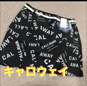 미사용 새상품 택 포함 캘러웨이 스커트 블랙 M 정가 14300